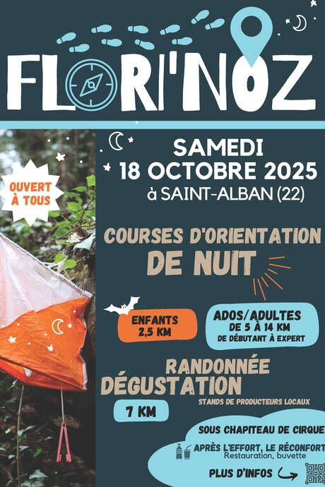 Flori'Noz : Courses d'orientation et randonnée dégustation