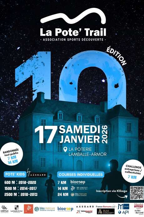 La pote'trail - 10ème édition