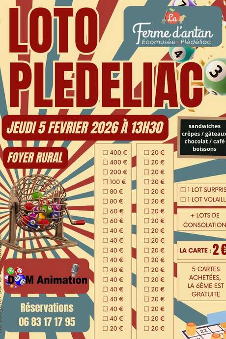 Loto de la Ferme d'Antan