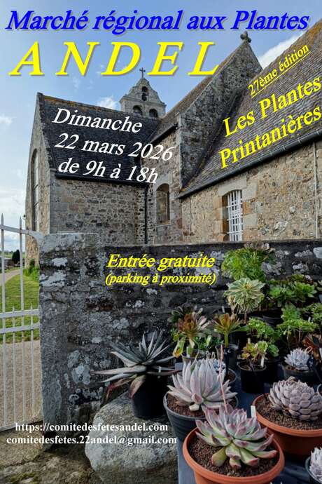 Marché régional aux plantes