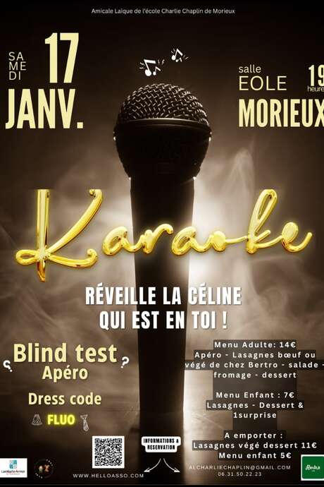 Soirée Fluo Karaoké Blind Test