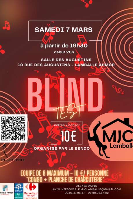 Soirée Blind Test