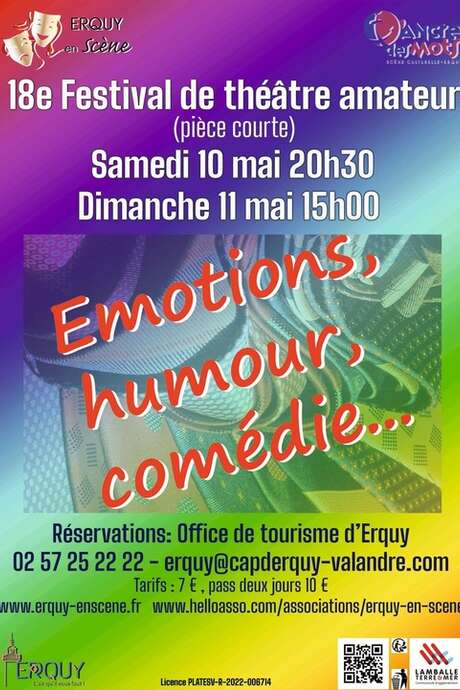 18ème Festival de Théâtre amateur - Erquy en Scène