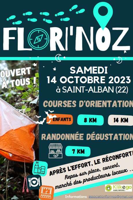 Flori'Noz : Courses d'orientation et randonnée dégustation