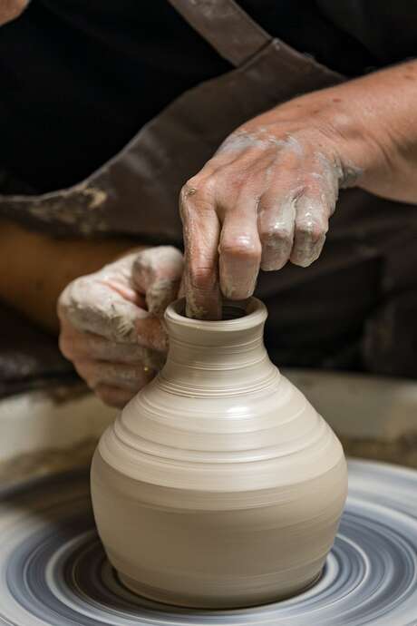 Stage de poterie : tournage 5 jours