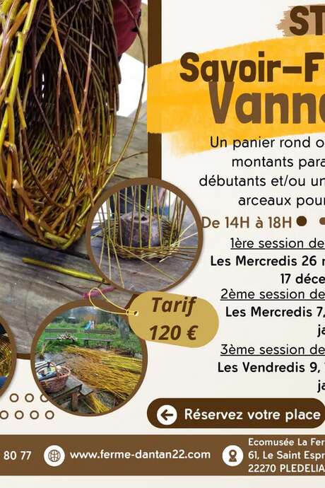 Stage Savoir-Faire Vannerie