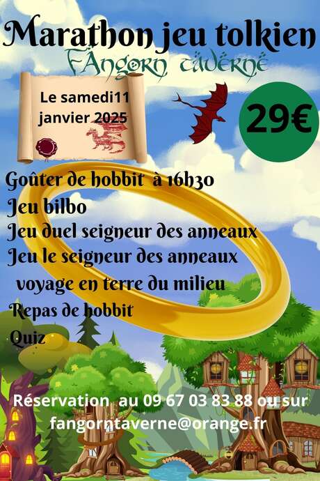 Marathon Jeu Tolkien