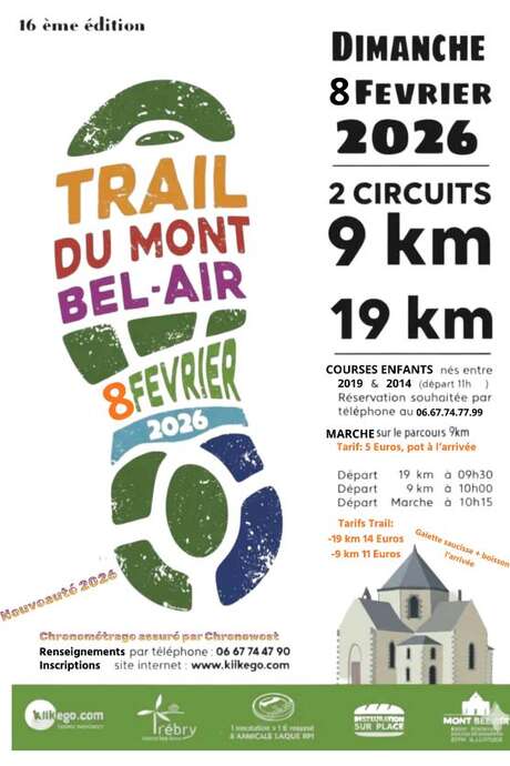 Trail du Mont Bel Air