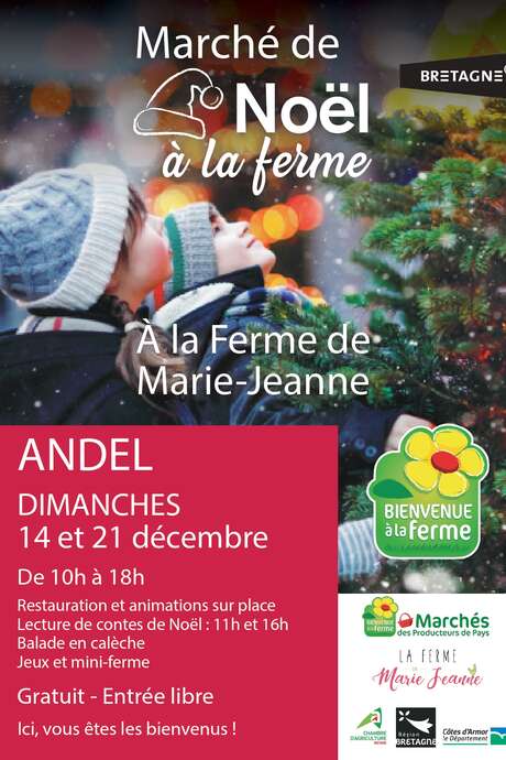 Marché de Noël à la ferme
