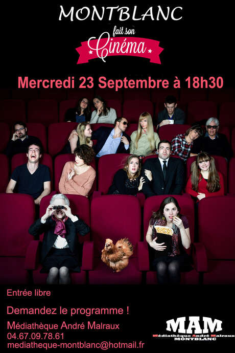 LA MÉDIATHÈQUE FAIT SON CINÉMA ! LA MÉDIATHÈQUE FAIT SON CINÉMA !