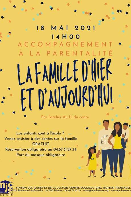 LA FAMILLE D'HIER ET D'AUJOURD'HUI - ATELIER AU FIL DU CONTE LA FAMILLE D'HIER ET D'AUJOURD'HUI - ATELIER AU FIL DU CONTE