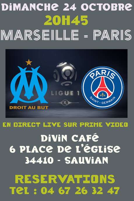 RETRANSMISSION LIGUE 1 OM - PSG RETRANSMISSION LIGUE 1 OM - PSG