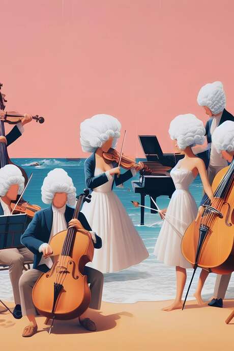 Concert de "Mozart en Tongs" - Guinguette de La Bélière