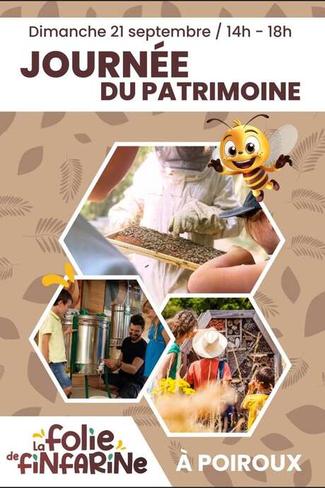Journées Européennes du Patrimoine à La Folie de Finfarine