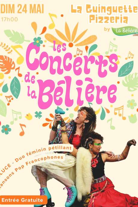 Concert de "Mariluce" - Guinguette de La Bélière