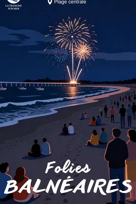Feu d'artifice de la Tranche sur Mer