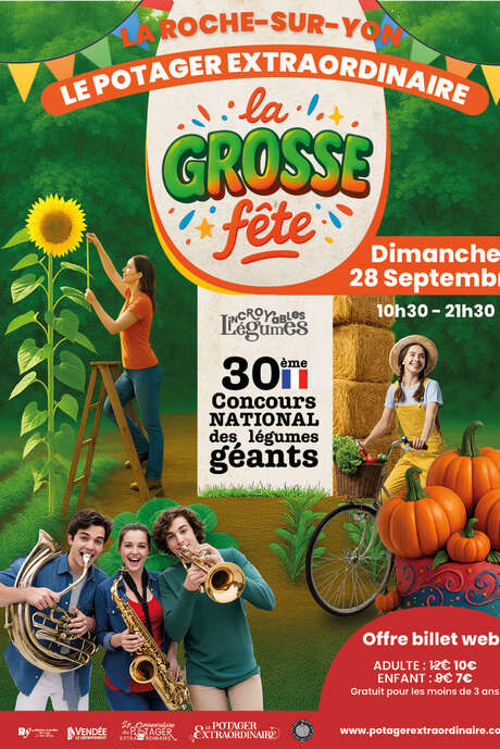 La grosse fête - 30ème Concours des légumes géants !