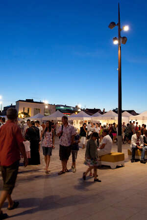 Marché nocturne centre-ville
