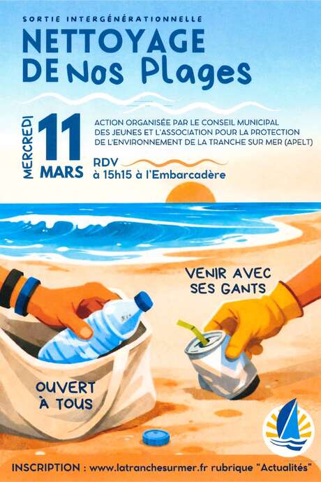 Nettoyage de nos plages