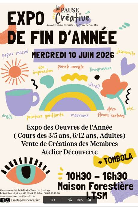 Expo de fin d'année