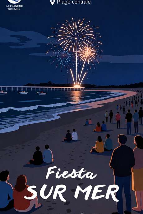 Feu d'artifice de la Tranche sur Mer