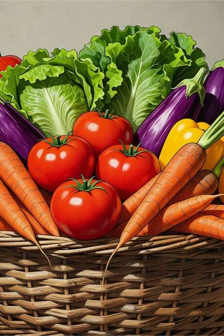 Vente de légumes aux jardins