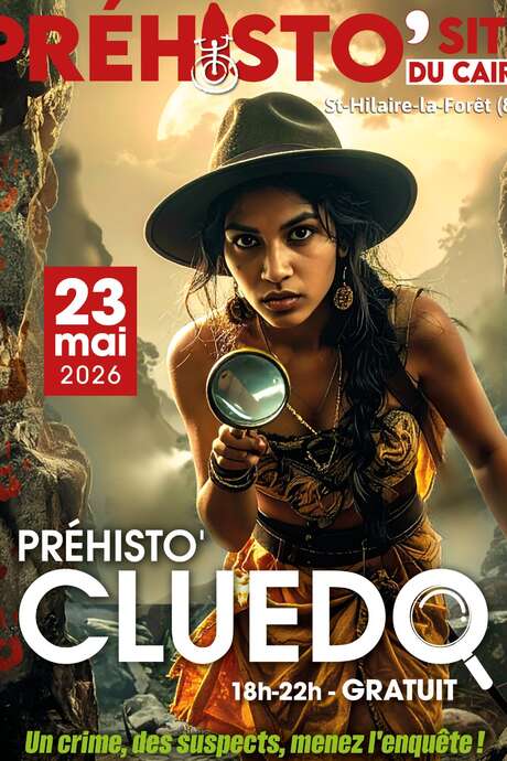 Préhisto'Cluedo, pour la Nuit Européenne des Musées