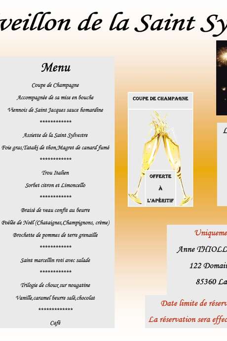 Réveillon de la Saint Sylvestre