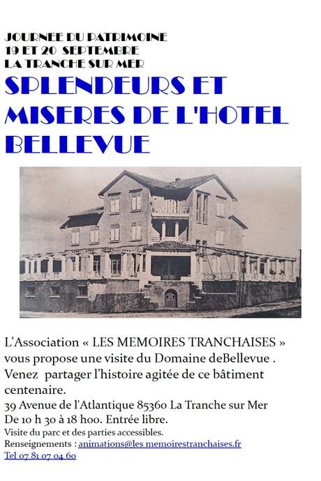 Splendeurs et misères de l'hôtel Bellevue