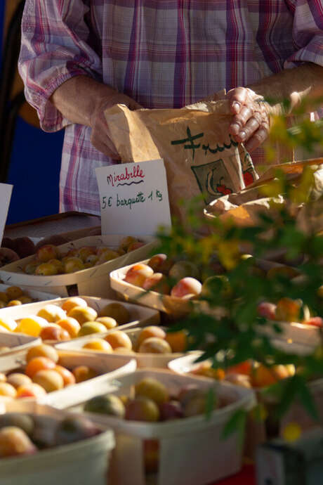 Marché gourmand de Carlucet