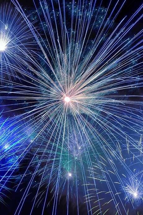 Feu d'artifice à Cazals