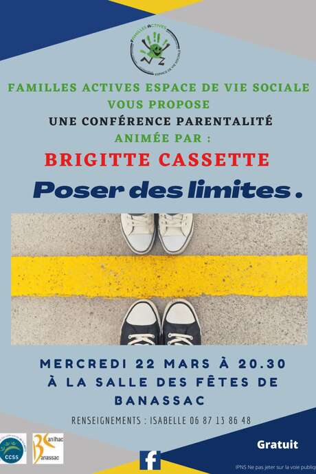 CONFÉRENCE PARENTALITÉ ''POSER DES LIMITES''