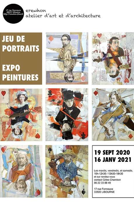 Exposition "Jeu de portraits" Exposition "Jeu de portraits"