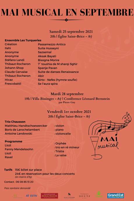 MAI MUSICAL EN SEPTEMBRE MAI MUSICAL EN SEPTEMBRE