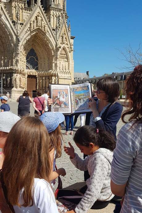 Visite de la Cathédrale de Reims pour les enfants Visite de la Cathédrale de Reims pour les enfants