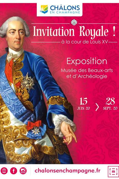 Exposition : Invitation royale ! à la cour de Louis XV Exposition : Invitation royale ! à la cour de Louis XV