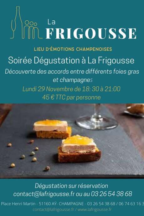 La Frigousse - Soirée Dégustation La Frigousse - Soirée Dégustation