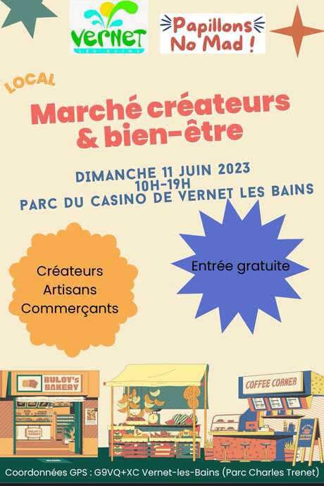 MARCHÉ DE CRÉATEURS ET BIEN-ÊTRE