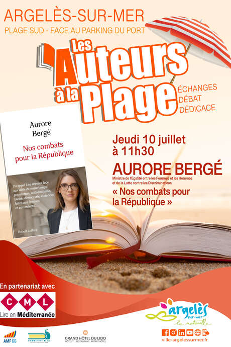 AUTOREN AM STRAND: AURORE BERGÉ "UNSER KAMPF FÜR DIE REPUBLIK"