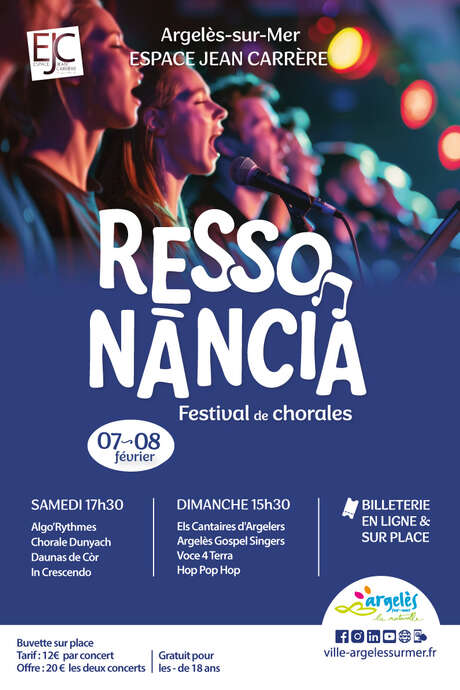 CHORFESTIVAL RESSONÀNCIA - POLYPHONIES PYRÉNÉES ET MÉDITERRANÉE