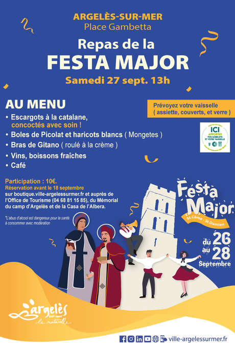 REPAS DE LA FESTA MAJOR