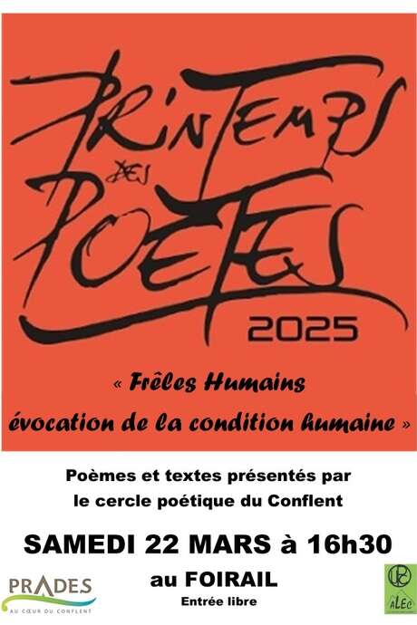 LE PRINTEMPS DES POÈTES