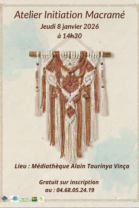 ATELIER D'INITIATION AU MACRAMÉ