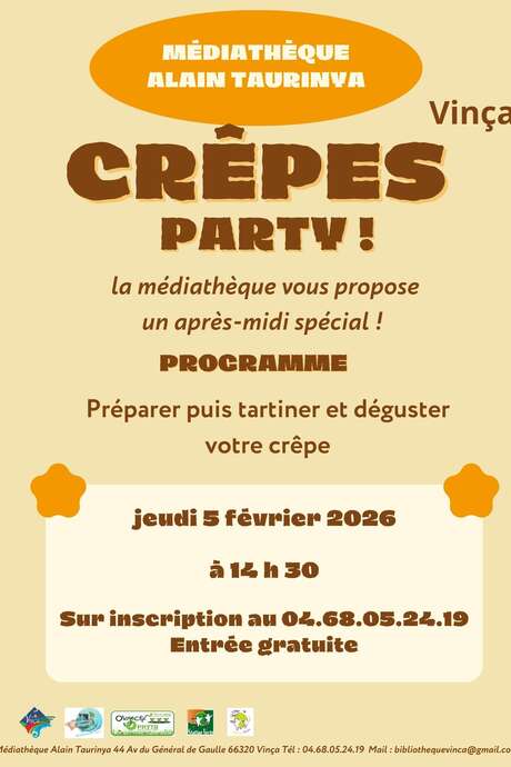CRÊPES PARTY
