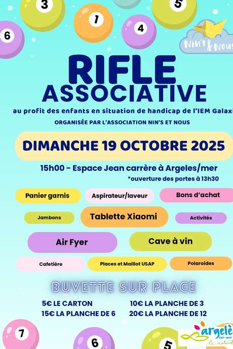 RIFLE SOLIDAIRE DE L'ASSOCIATION NIN'S ET NOUS