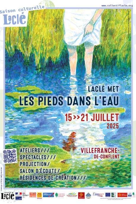 PORTRAITS AQUATIQUES ANIMES FESTIVAL LES PIEDS DANS L'EAU