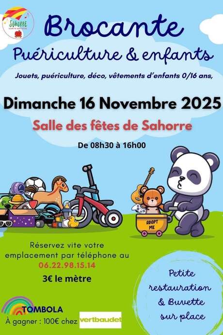BROCANTE PUÉRICULTURE ET ENFANTS
