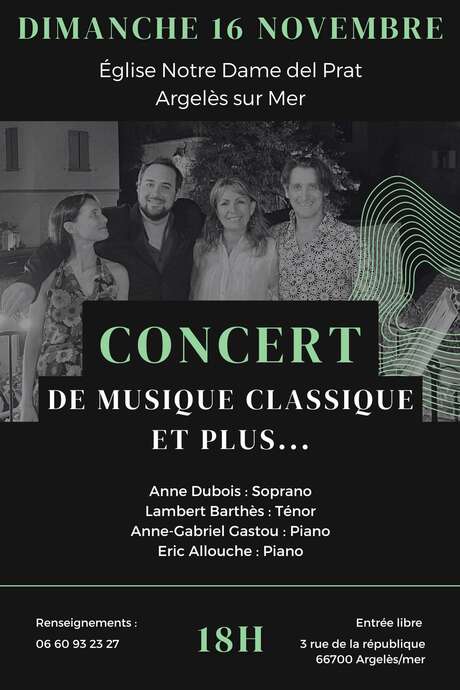 KONZERT MIT KLASSISCHER MUSIK UND MEHR...