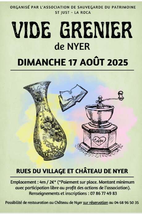 VIDE GRENIER DE NYER