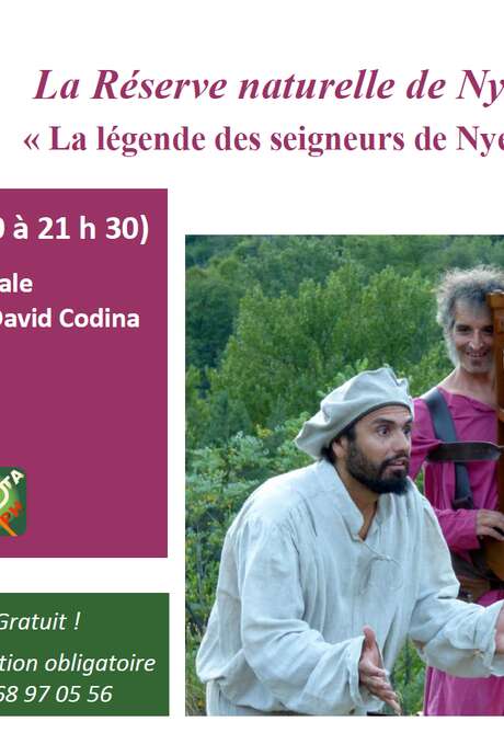 FESTIVAL NATURE : BALADE CONTEE POUR TOUS, LA LEGENDE DES SEIGNEURS DE NYER